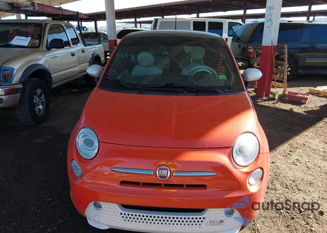 2016 Fiat 500E Battery Electric from USA, damaged, VIN 3C3CFFGE5GT118448